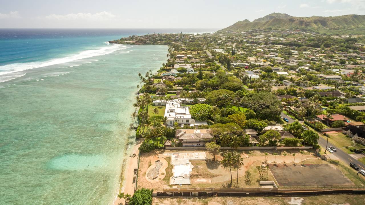 Create your Kahala Compound on this Oceanfront Estate Lot Hawaii Real
