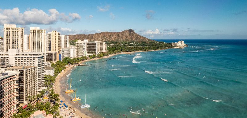 cheapest places to visit from hawaii