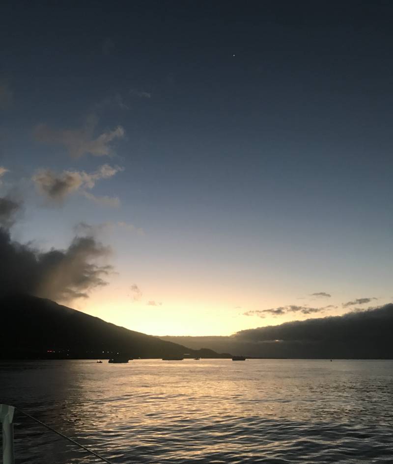 Maui Sunrise on the Water