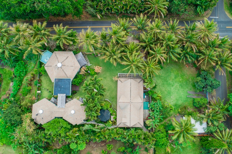 Aerial View of Ramashala Property