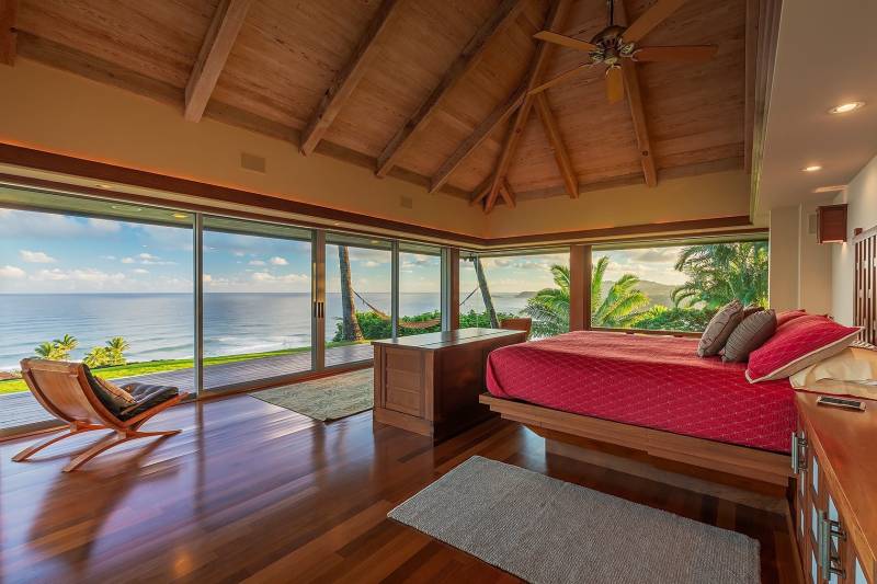 Ocean-view Master Bedroom