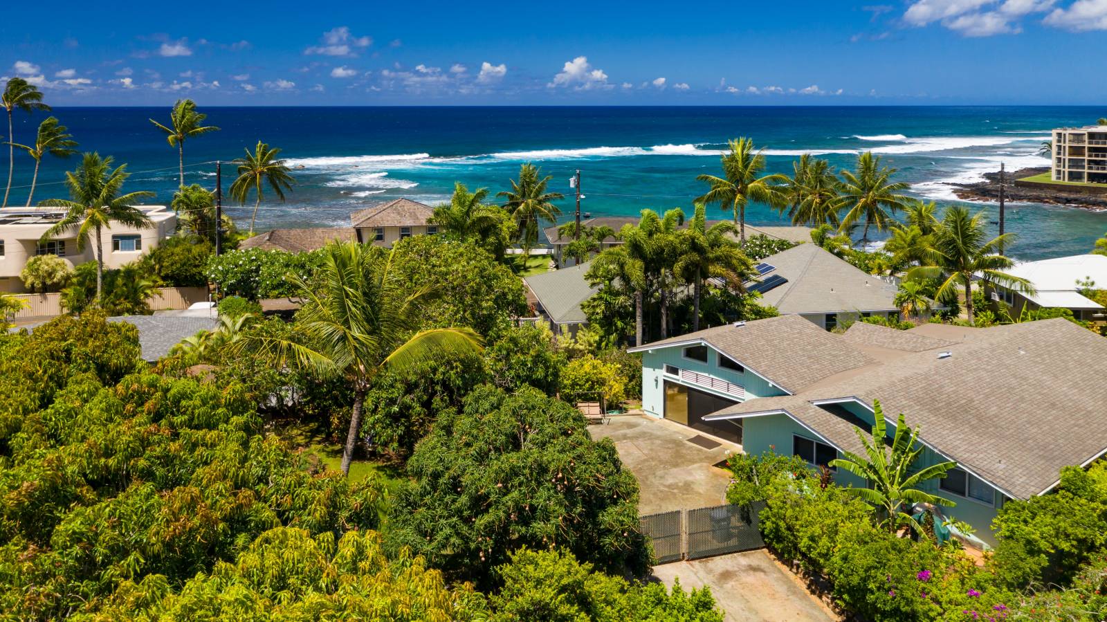 Legal Multifamily Home with 3 Units Across From the Beach in Poipu ...