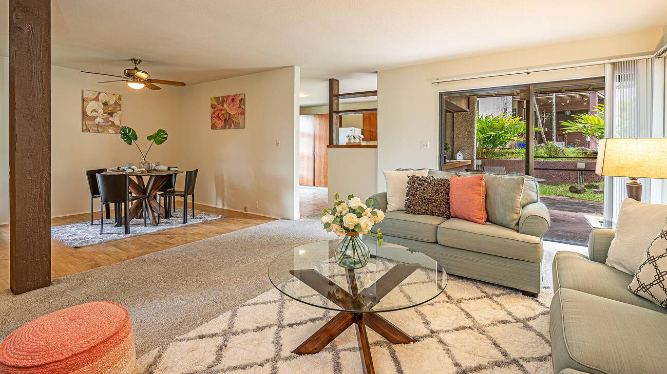 For Sale Spacious 1 Bedroom Townhome in Kaneohe Hawaii Real Estate