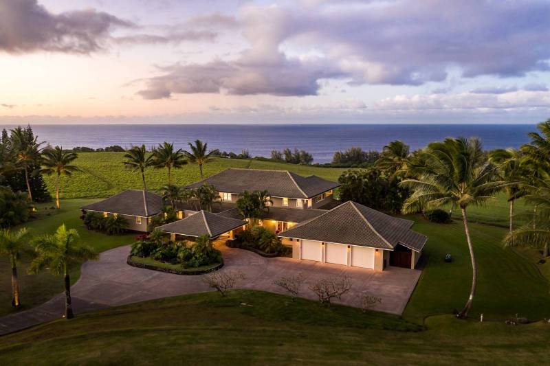 luxury estate on maui oceanview