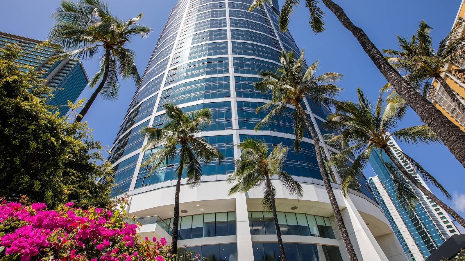 Modern Architecture Condo Nauru Tower Hawaii Real Estate Market