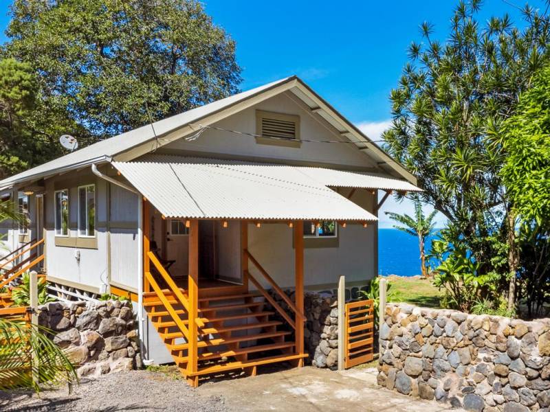 big island oceanfront home for sale
