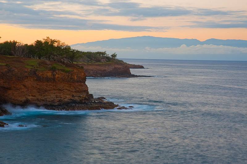 North Kohala Coastline towards Maui