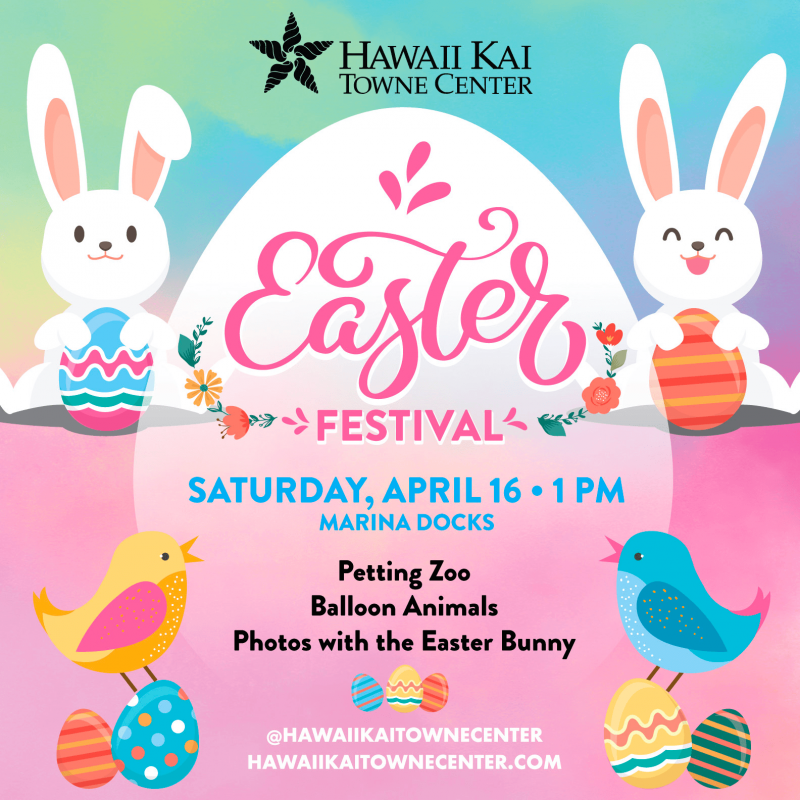 poster for hawaii kai east festival