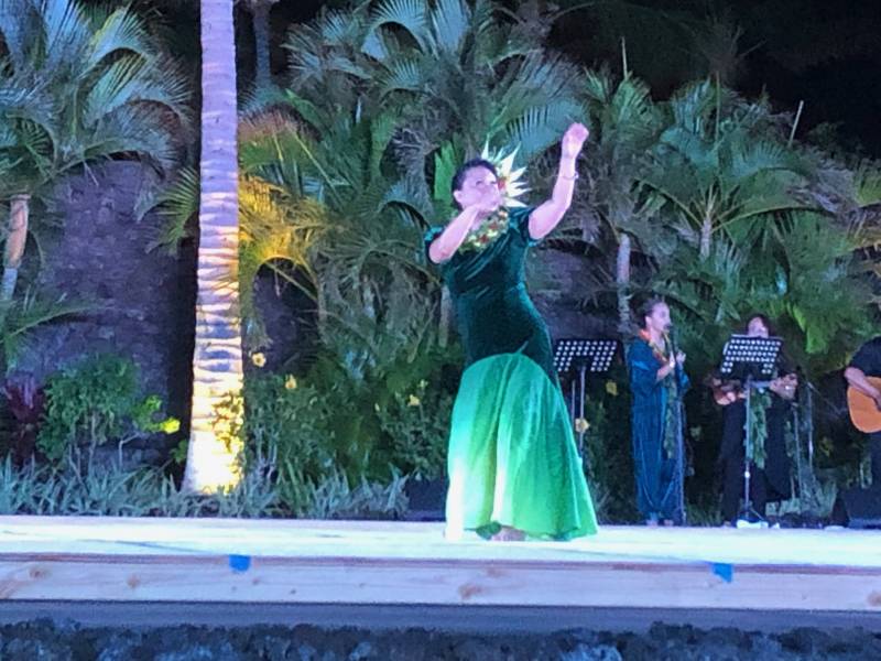 Moku o Keawe Hula Festival solo dancer