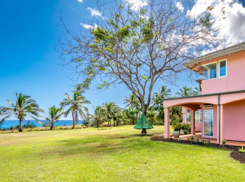 ocean views from kauai north shore estate for sale