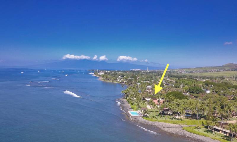 oceanfront puamana home for sale on maui