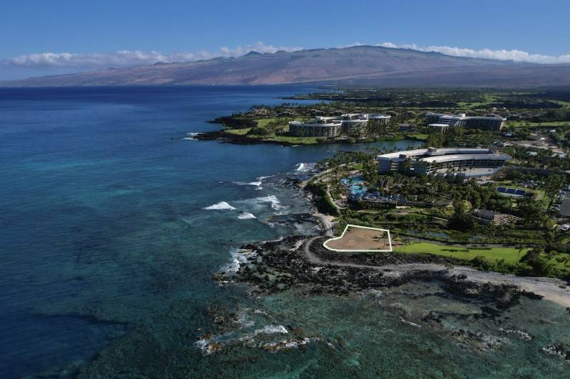 oceanfront lot for sale on the big island