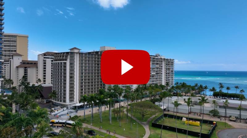 video of waikiki vacation rental condo
