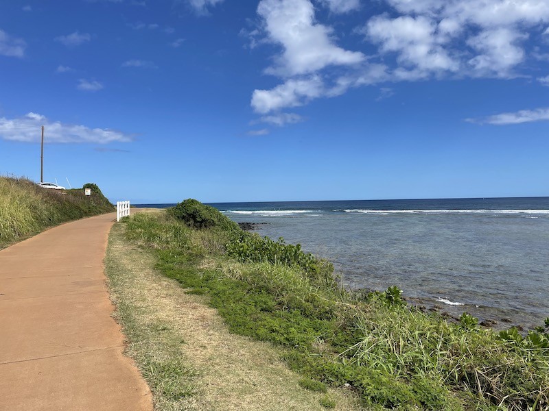 bike path in kapaa kauai