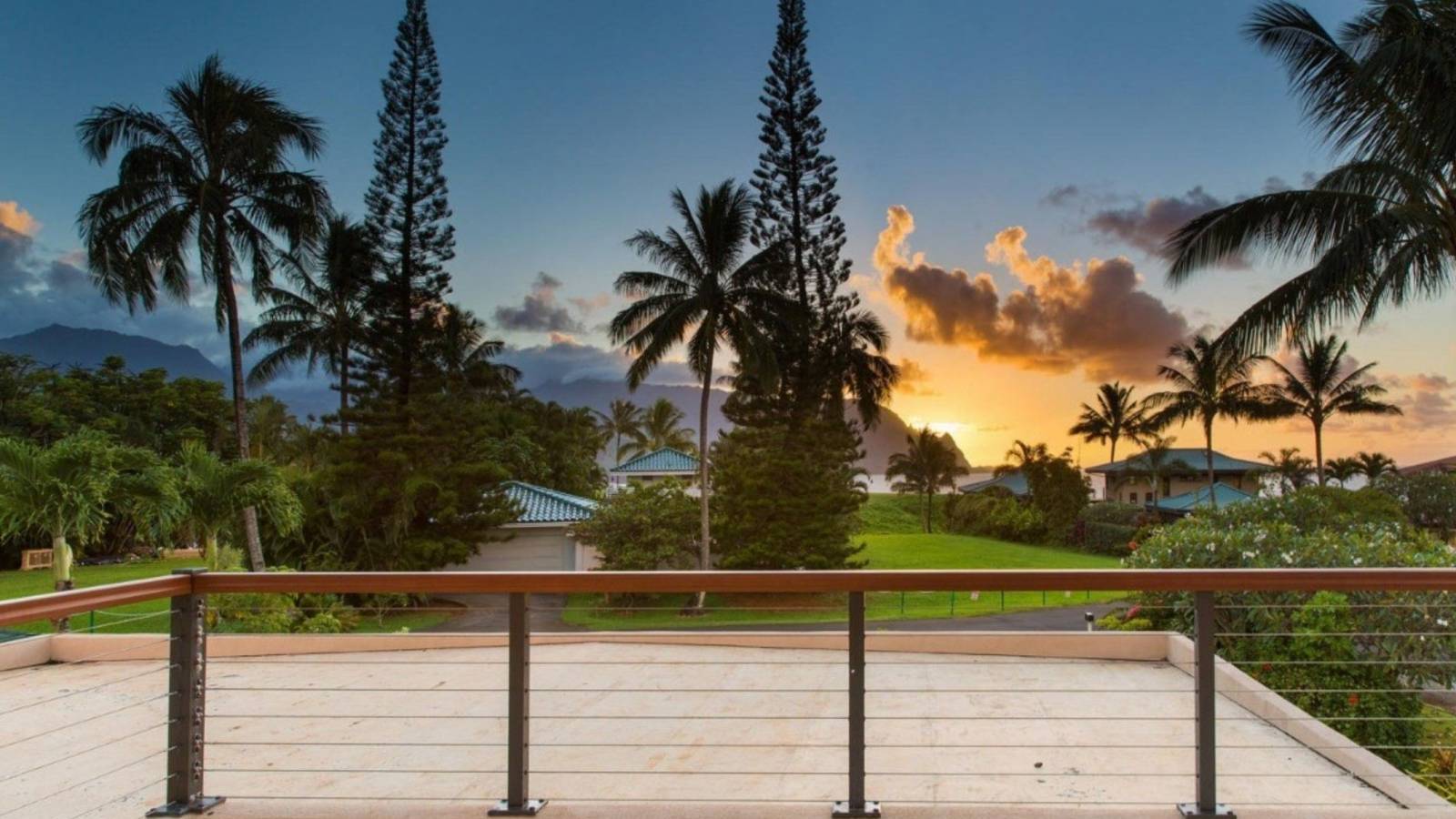 Spacious and Modern Princeville Home with Big Ocean & Mountain Views