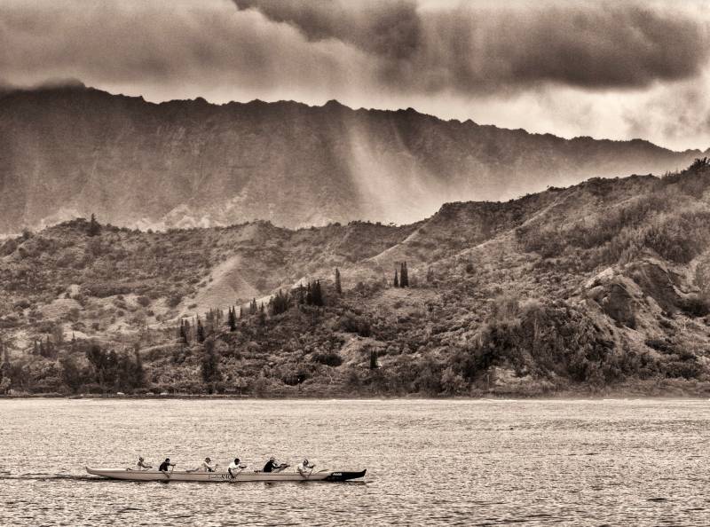 canoe races on kauai