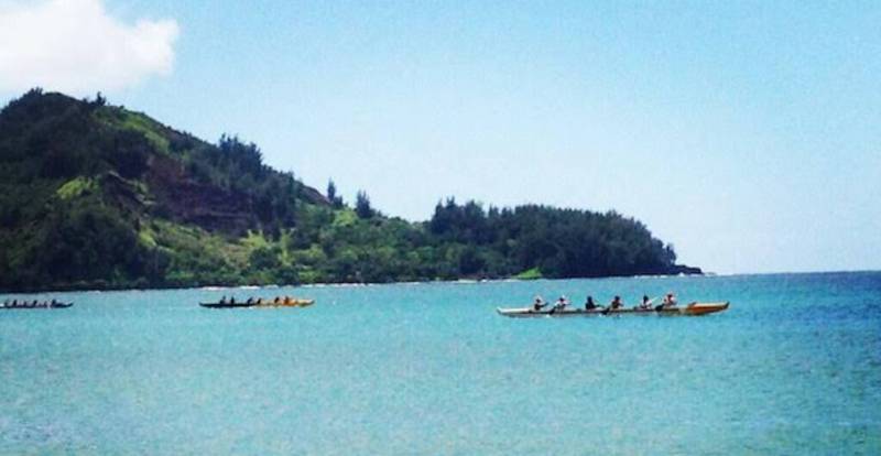 canoes in kauai race