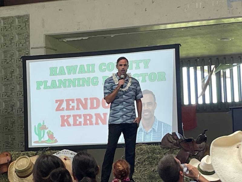 Hawaii County Planning Director Zendo Kern
