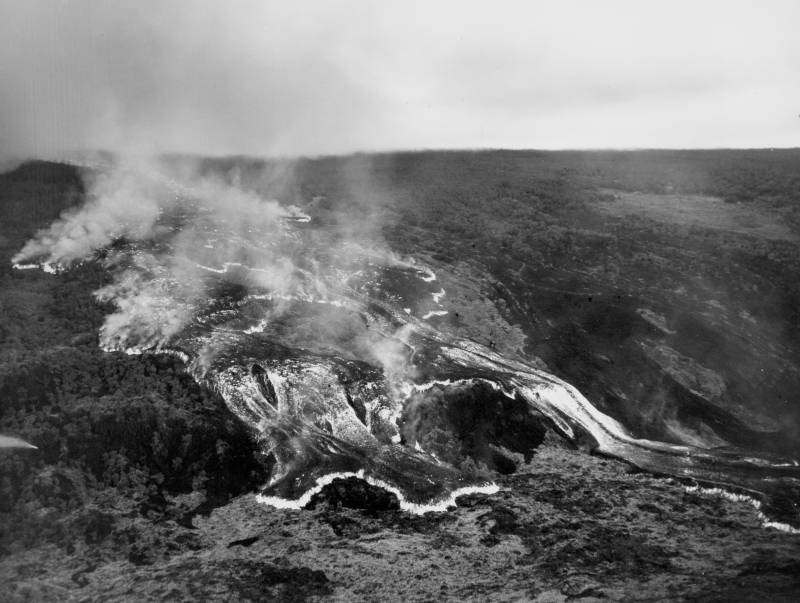 1950 Mauna Loa lava flow