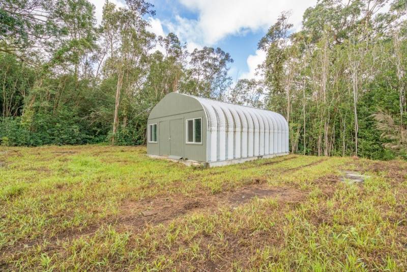 quonset structure on big island land for sale