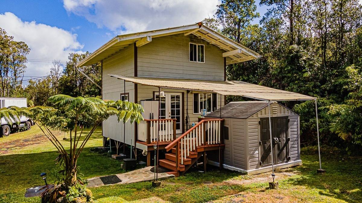 New Listing A Cozy “Tiny Home” in a Private 1Acre Lot in Hawaii’s