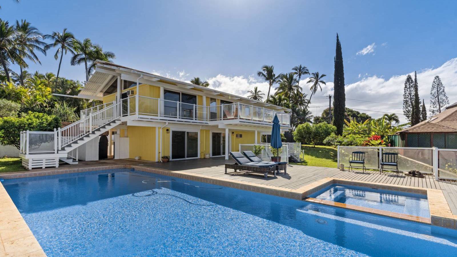 Just Listed Maui Meadows Home With Cottage, Pool, and Big Views