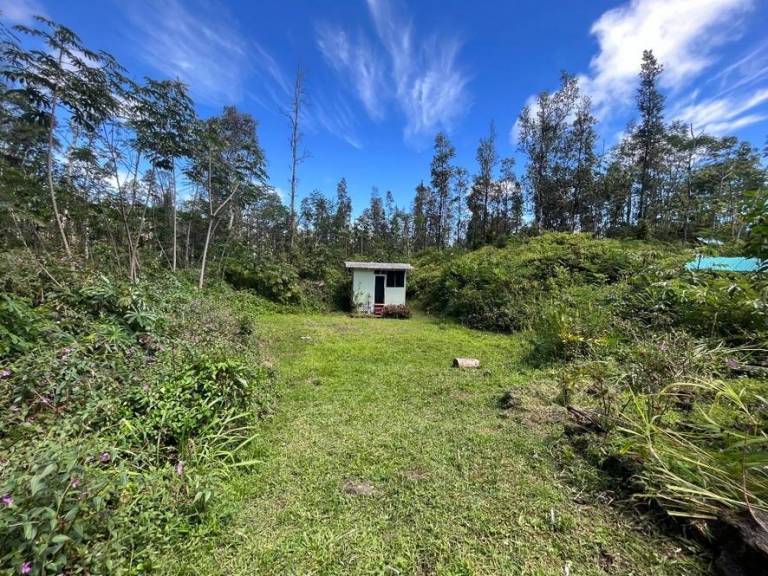 Partially Fenced Clear Lot in Nanawale Estates Hawaii Real Estate