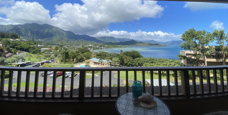 looking out at kaneohe region