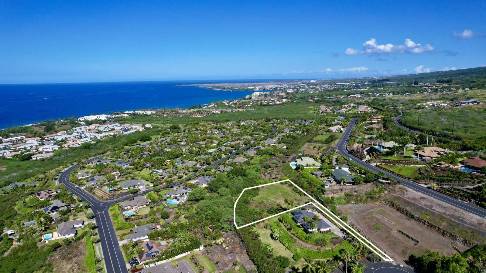 Acre Lot Just Listed With Great Views in Kahakai Estates Hawaii Real