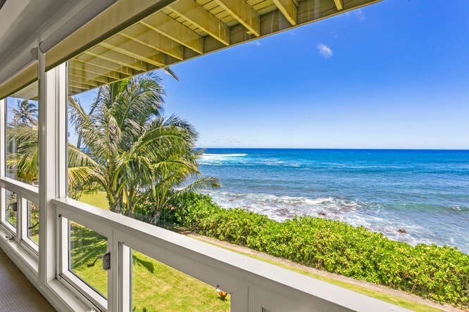 ocean view from poipu kauai home