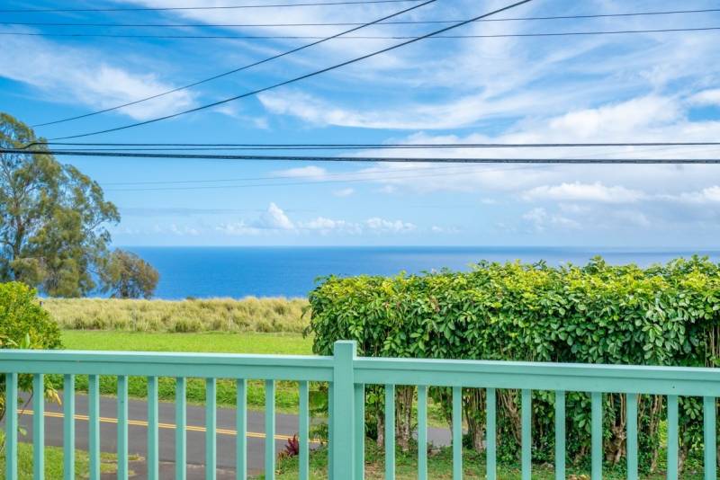 ocean view from the homes lanai