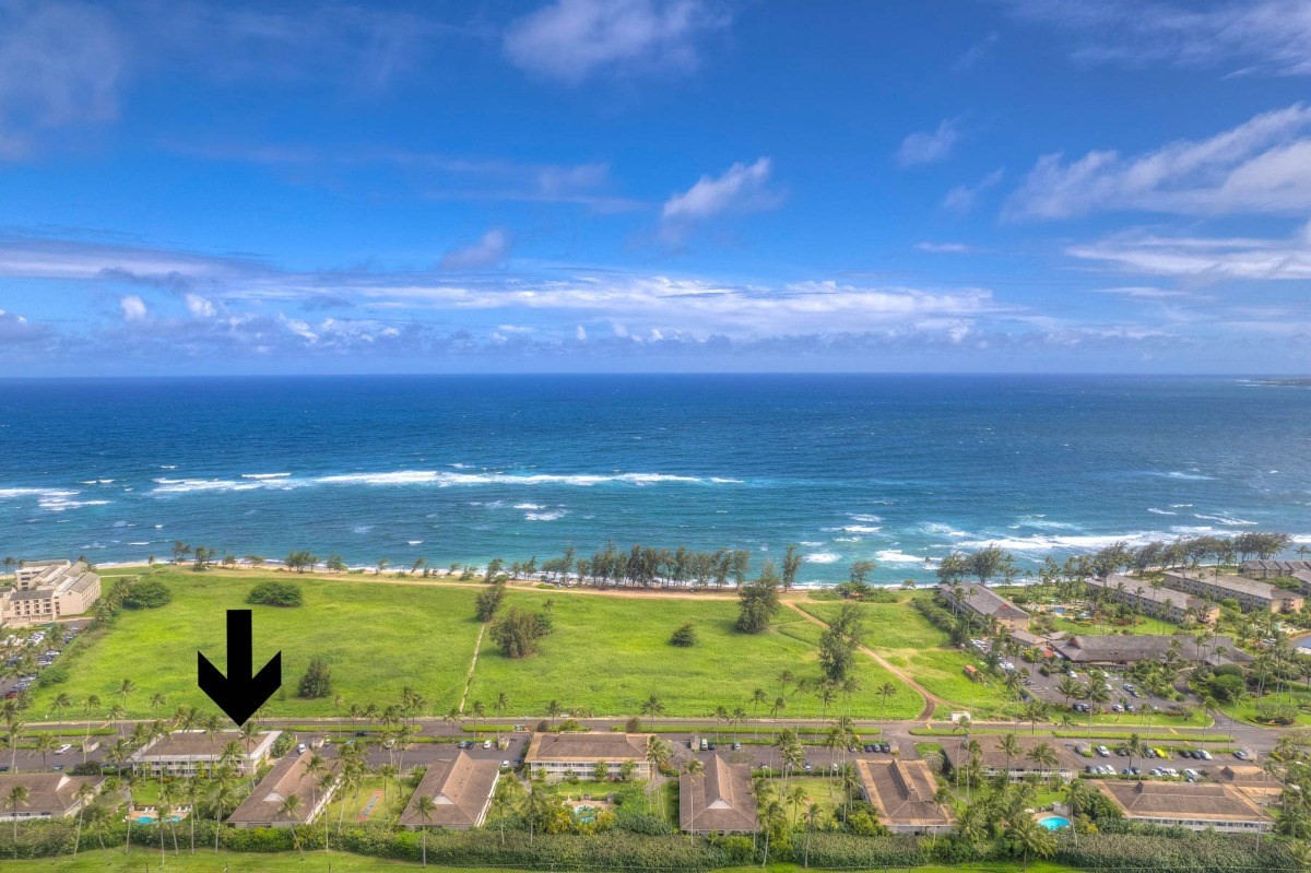 Rare Second Floor, Ocean Facing End Unit in Kapaa Hawaii Real Estate