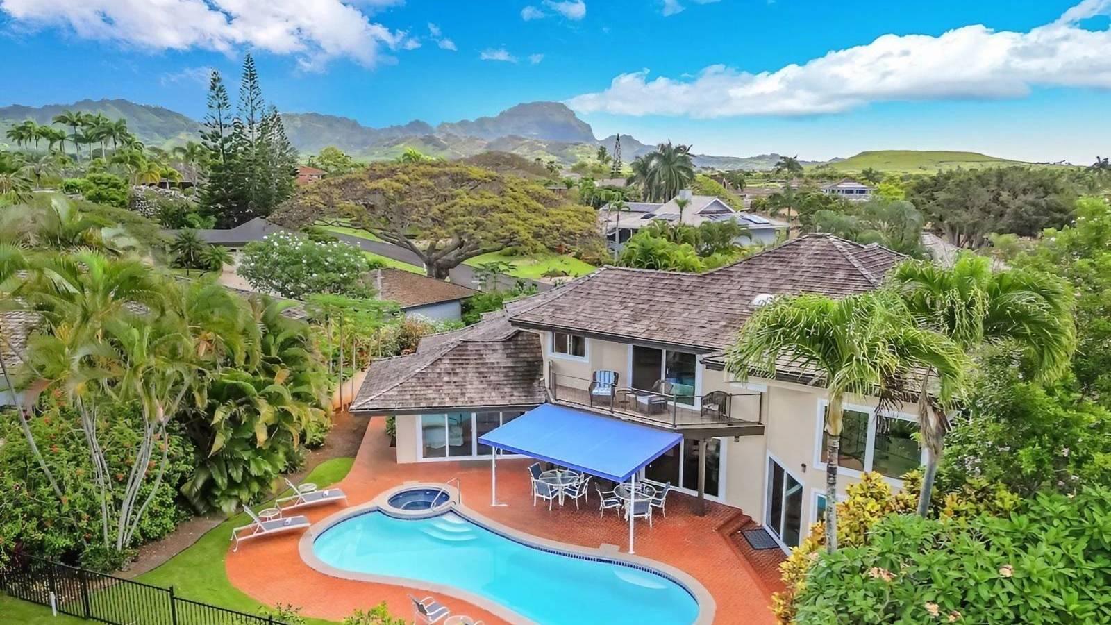 One of the Best Homes Overlooking Kiahuna Golf Course With Ocean Views
