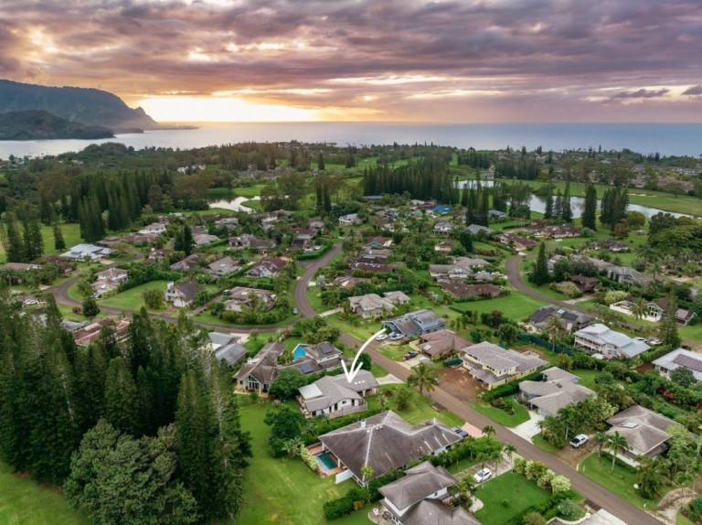 Fully Renovated Princeville Home Offers Unique Modern Living With the Natural Beauty of Kauai’s
