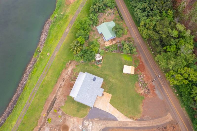 aerial view of home for sale