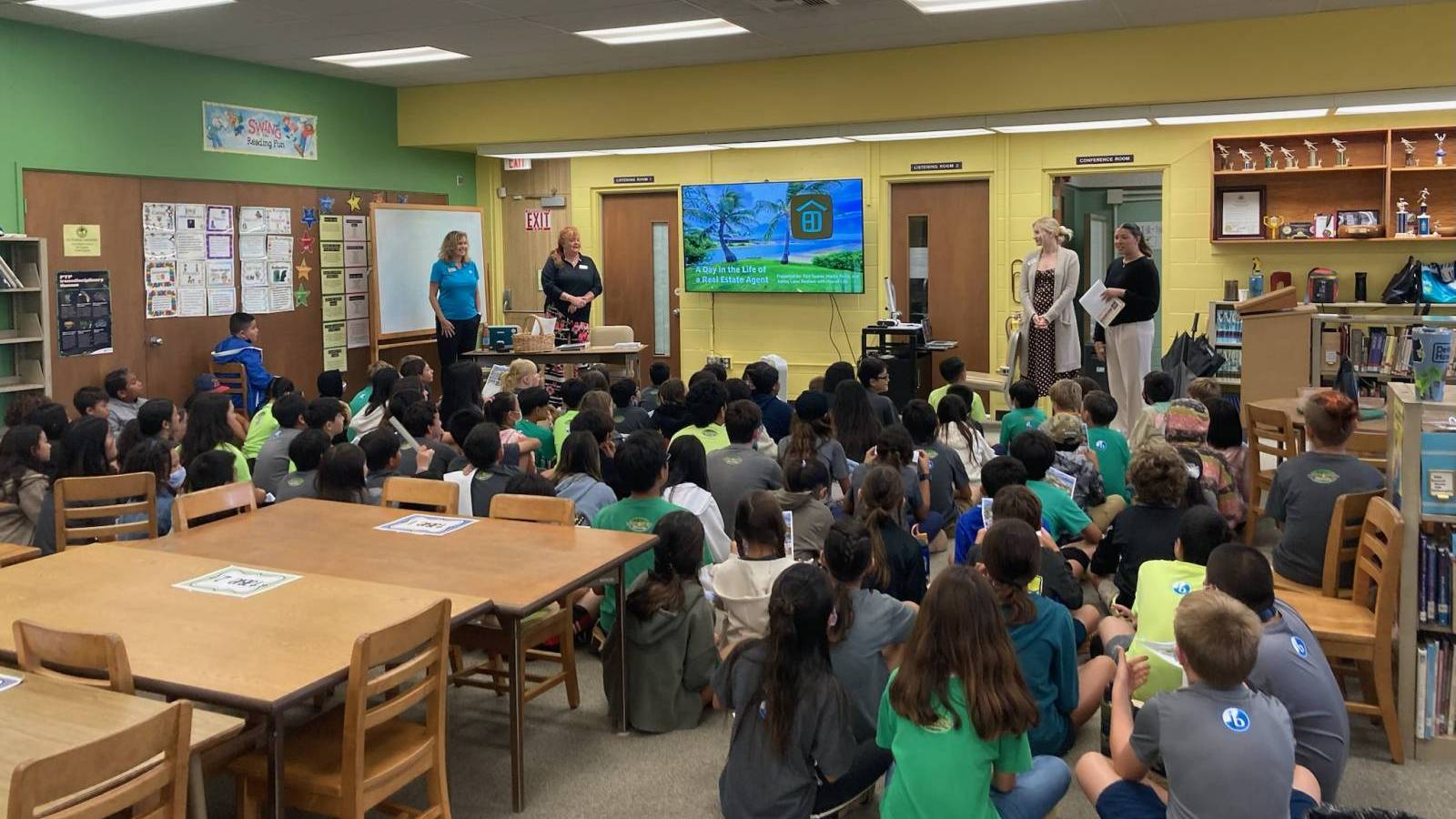 Career Day at Koko Head Elementary School, Hawaii Kai, Oahu Hawaii