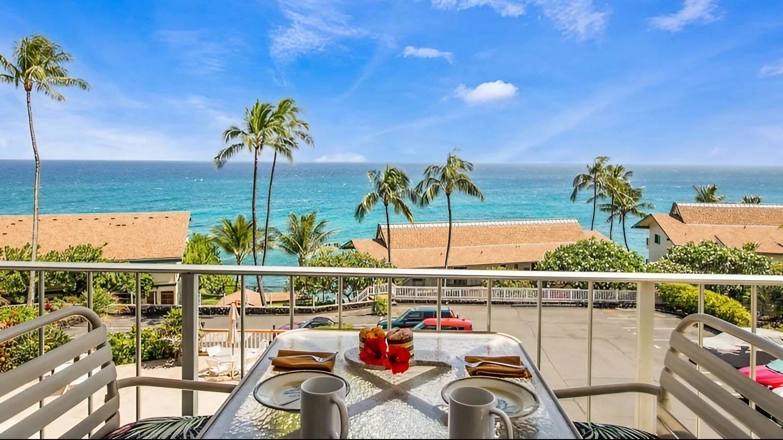 This Condo Boasts Ocean Views on Kauai’s Sunny South