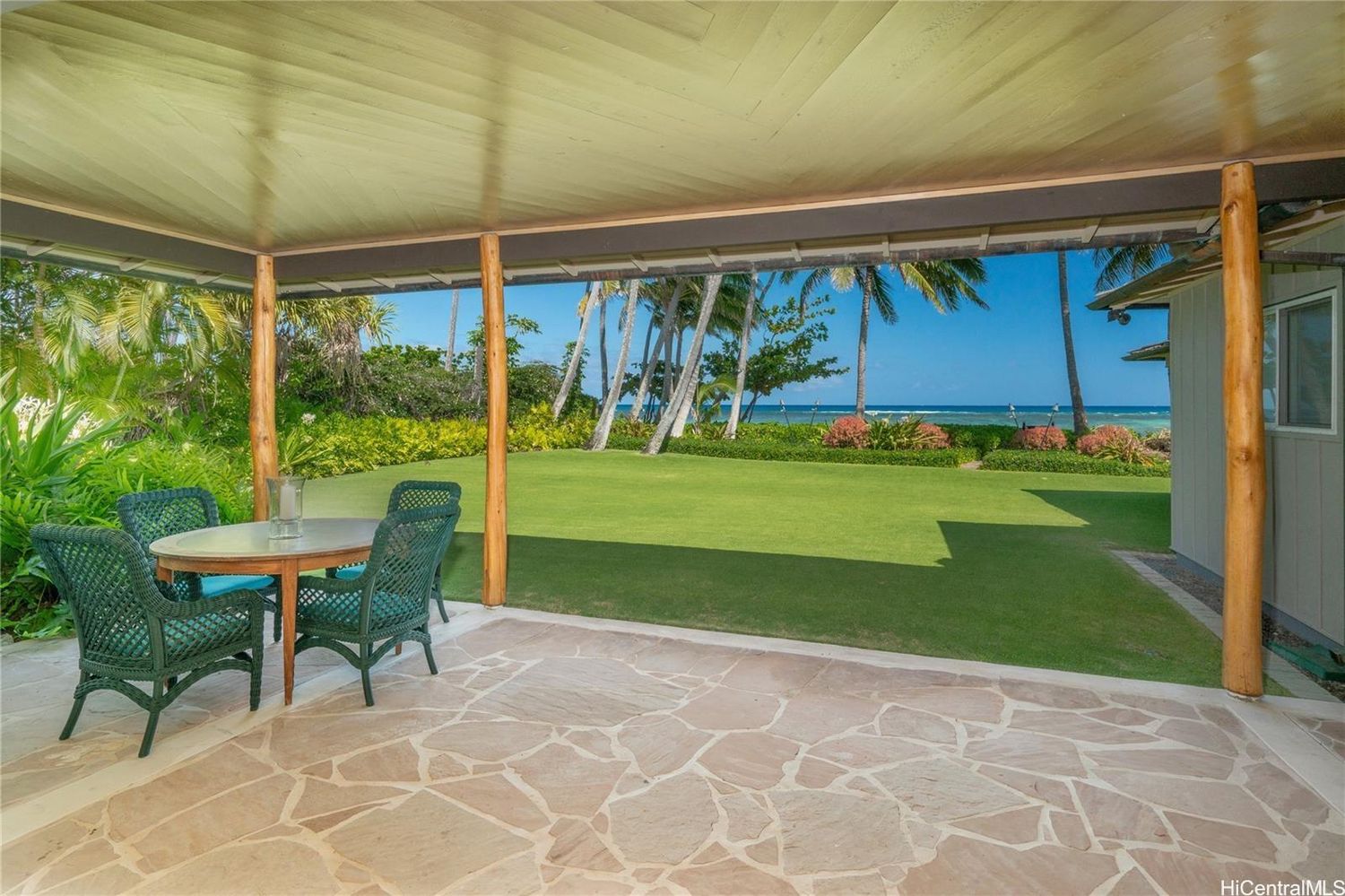 Hawaiian Modern Beachfront Property on Excellent Kahala Avenue Location ...