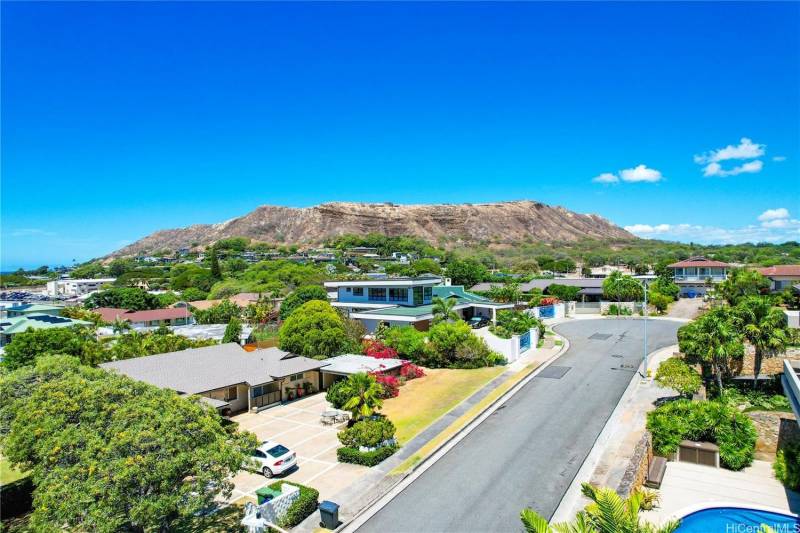 diamond head crater view from kahala lot for sale