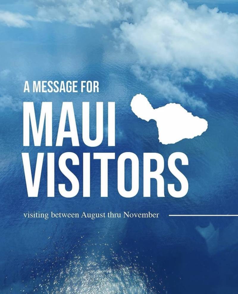 Maui Visitors