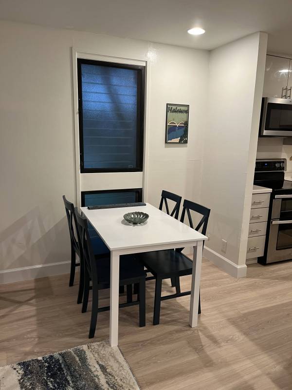 small kitchen dining area