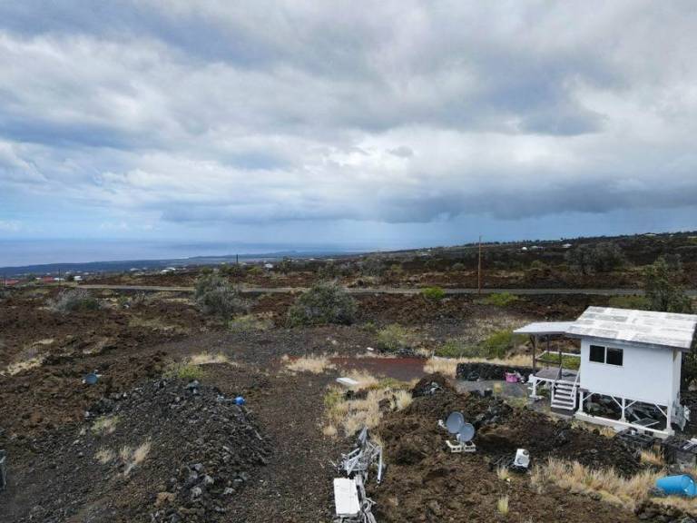 Improved 3 Acre Lot in Hawaiian Ocean View Ranchos Hawaii Real Estate