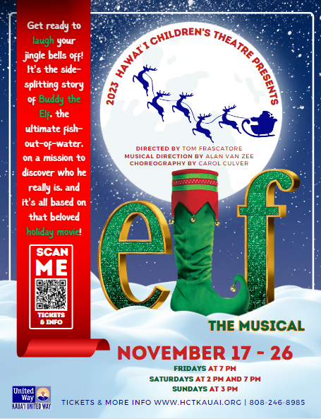 poster for elf the musical