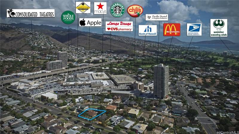 stores and restaurants in kahala near home for sale