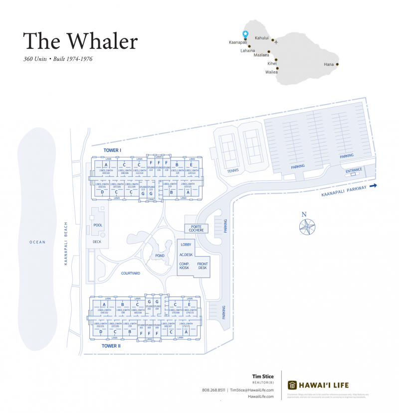 The Whaler Map