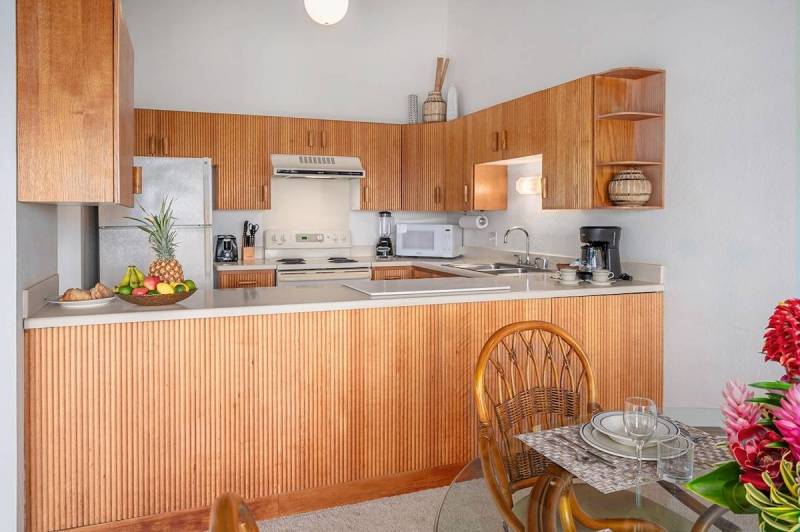kitchen in kahala resort condo