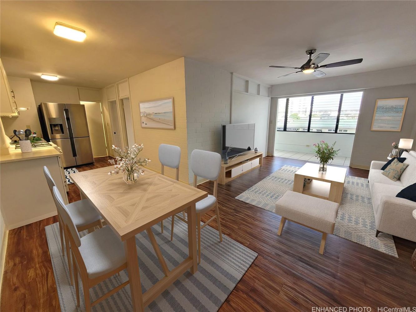 View of Upgraded Unit in Terrace Apartments - Hawaii Real Estate Market ...