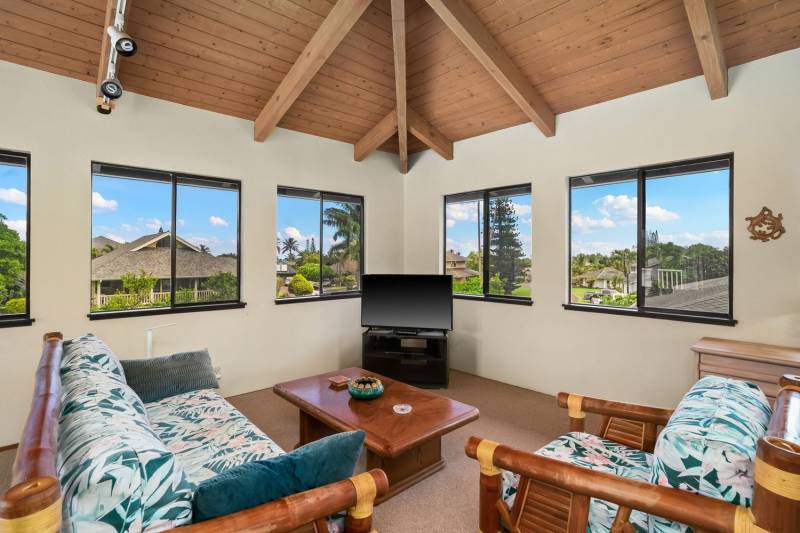 living space in princeville kauai home for sale