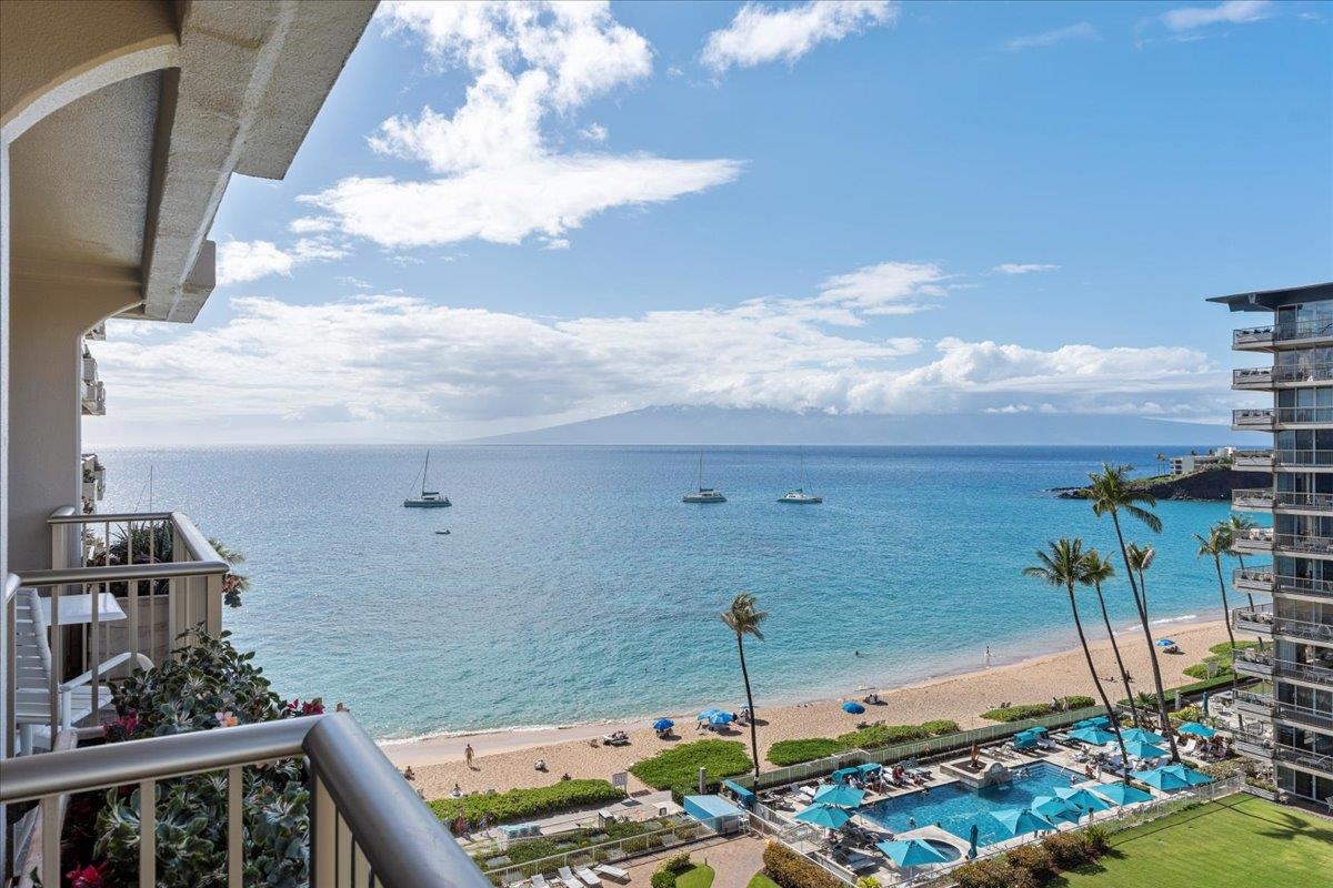 View of Exquisite Ocean View Studio Condo on Maui - Hawaii Real Estate Market ...