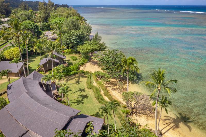 one acre beachfront property on kauai